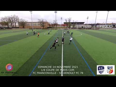 DIMANCHE 14 NOVEMBRE COUPE DE PARIS CDM FC FRANCONVILLE - ST ARNOULT 78 FC LES BUTS