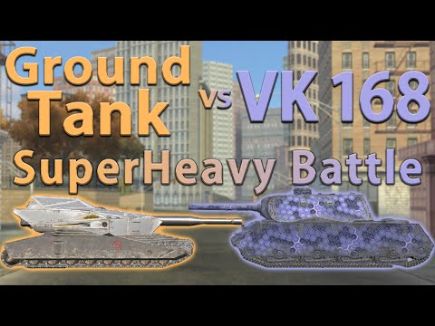 WOT Blitz Face Off || GroundTank vs VK 168.01 (P) + GIVEAWAY