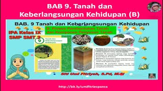 BAB 9. Tanah dan Keberlangsungan Kehidupan - B. Proses Pembentukan Tanah (IPA IX SMP SMT 2)