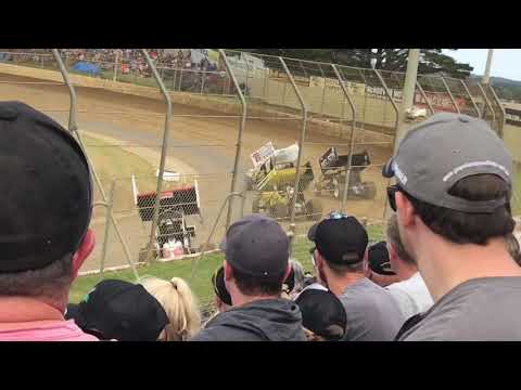 James McFadden and Tim Kaeding awesome heat race