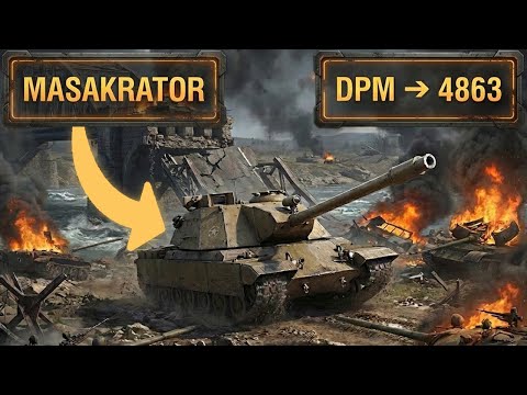 🚀 Almost 5000 DPM?! This tank shoots faster than you think! ⏱️💣