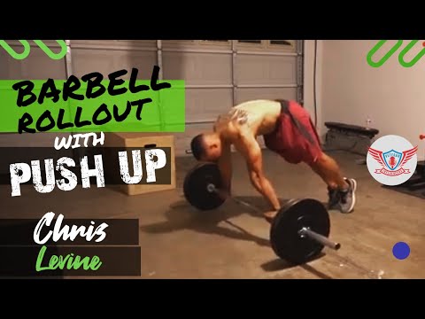 barbell rollout from bench