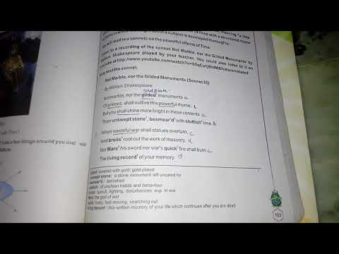 Not marble, nor the gilded monuments.