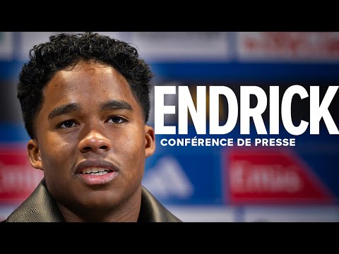 Endrick's presentation at OL: "My goal is for OL to reach the highest possible level."