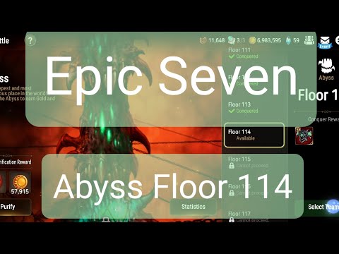 how to defeat Abyss Floor 114 in Epic Seven; Let's Go!