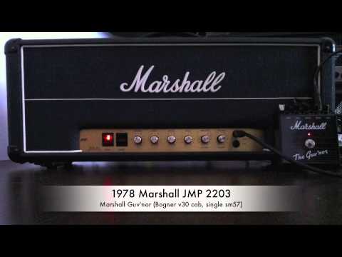 Marshall JMP 2203, Guv'nor high gain clip