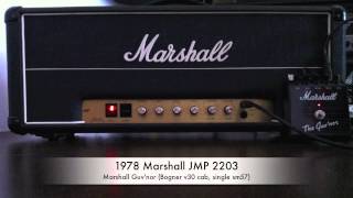 Marshall JMP 2203, Guv'nor high gain clip