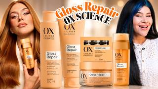🧡 OX SCIENCE MARI MARIA GLOSS REPAIR: Reconstrução profunda para cabelos danificados