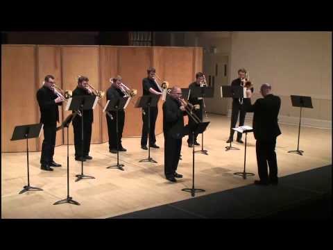 University of Oregon Trombone Choir - Joseph Alessi - Cogent Caprice - Tommy Pederson