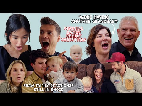 OFFICIAL BATES FAMILY CHRISTMAS! ANOTHER GRANDCHILD SURPRISE! *EMOTIONAL REACTIONS*