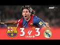 Barcelona 3 x 3 Real Madrid (Messi Hat-Trick) ● La Liga 06/07 Extended Goals & Highlights HD