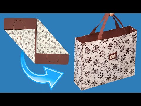 You will be surprised how easily you can sew this tote bag!