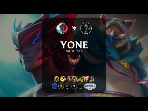 Yone Top vs Urgot - EUW Grandmaster Patch 13.1
