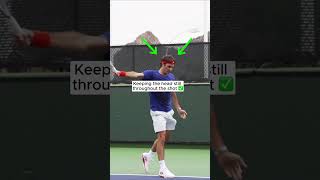Roger Federer Backhand Analysis🔥