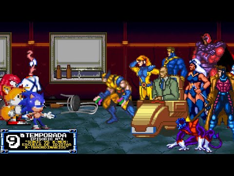 SONIC FOR HIRE: S9E4 - "Sonic Vs X-Men: School of X-traordinary Idiots" (Subtitulado en Español)