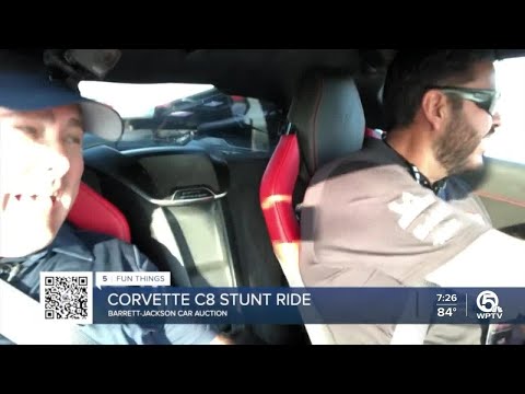 Take a thrill ride this weekend at Barrett-Jackson car auction, plus these other fun things