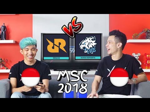 RRQ vs EVOS MSC 2018 [Bahasa Ind]