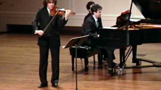 Vesselin Demirev & Daniel del Pino - Brahms: Violin Sonata in D-minor - 1. mvnt.
