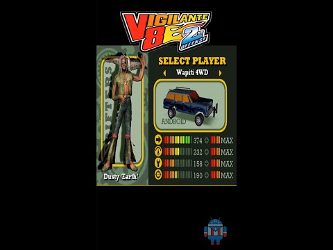 Dusty 'Earth' "Wapiti 4WD" Gameplay - Vigilante 8 2nd Offense Playstation One #Shorts