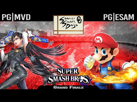 PG | MVD (Bayonetta) vs PG | ESAM (Mario) - Sooner Smash Dojo 72 Grand Finals