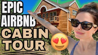 EPIC AIRBNB CABIN TOUR + Why our glamping camp got shut down 😔