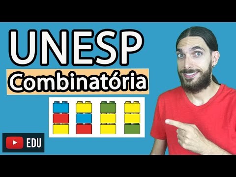 COMBINATÓRIA - Vestibular Unesp 2017/Meio de ano - Professor Rafa Jesus