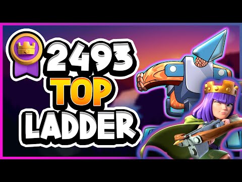 Top 500 Ladder Push with Xbow! — Clash Royale