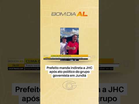 Prefeito manda indireta a JHC após ato político do grupo governista Jundiá
