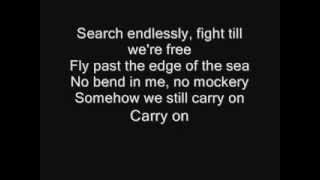 Avenged Sevenfold Carry on (Lyric video)