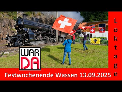 Gotthardbahntage und Alpabzug in Wassen