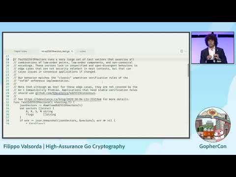 GopherCon 2023: High-Assurance Go Cryptography - Filippo Valsorda