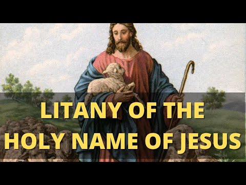 Litany of the Holy Name of Jesus