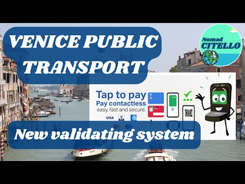 Venice Public Transport: tap-to-pay and best-fare systems
