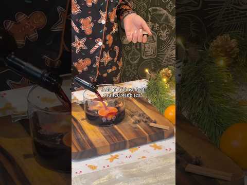 Mulled Wine = Witches Cauldron 🍷🐈‍⬛ #kitchenwitch #mulledwine #christmasrecipes