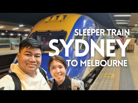 Overnight Sleeper Train from Sydney to Melbourne 🇦🇺 | Watch Des