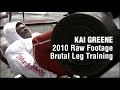 Kai Greene: 2010 Raw Workout Footage - deleted scene