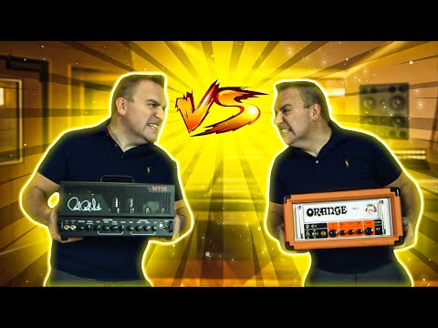 Paul Reed Smith MT15 VS Orange OR15 HIGH GAIN SHOOTOUT