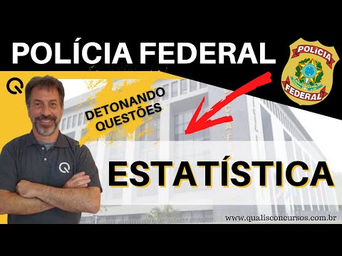 Estatística para PF - Resolução de Questões | Prof. Lauro Magrini