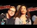 Alan Tudyk and Gina Torres on their bedroom scene in Firefly: NYCC 2015