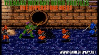[Sega Megadrive] TMHT: THE HYPERSTONE HEIST (Konami)