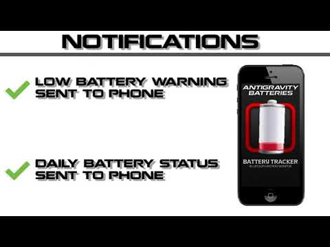 Antigravity Batteries Bluetooth Battery Tracker