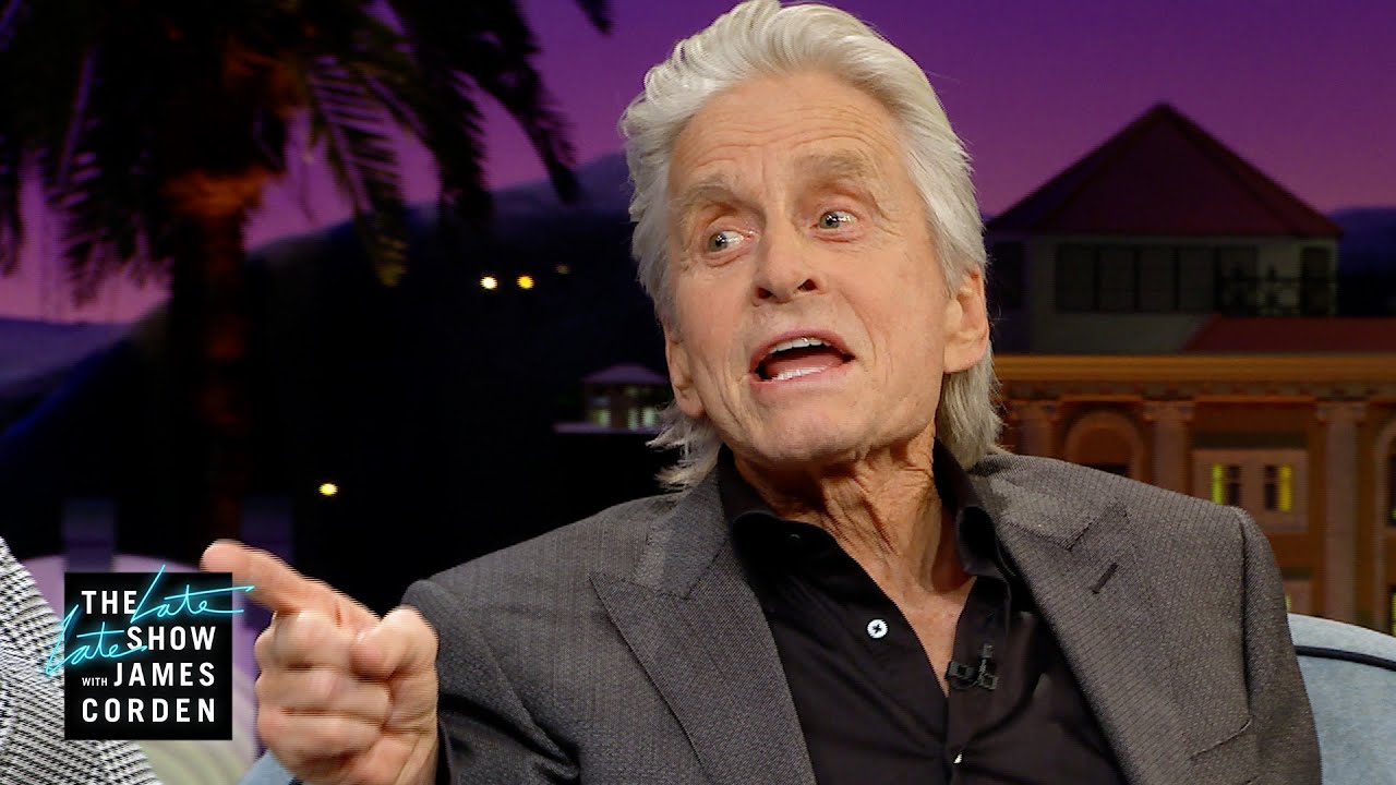 Michael Douglas' View at a Lady Gaga Show - James Corden