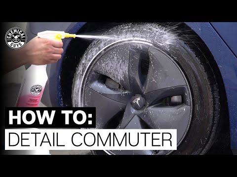 How To Detail Commuter Tesla! - Chemical Guys