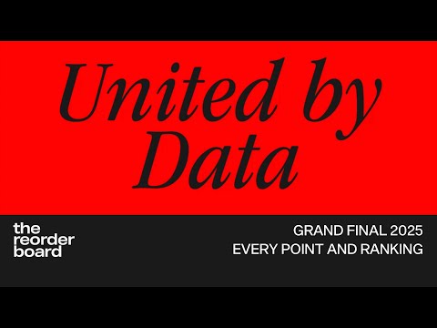 Eurovision 2025: Grand Final data board | Every ranking and point