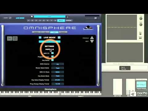 Omnisphere 101: Core Omnisphere - 05. Live Mode with Mouse