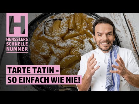 Quick Tarte Tatin recipe by Steffen Henssler