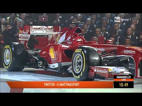 FERRARI F1 TEAM - ITALIAN VERSION FULL PRESENTATION F138 - FORMULA ONE CHAMPIONSHIP 2013