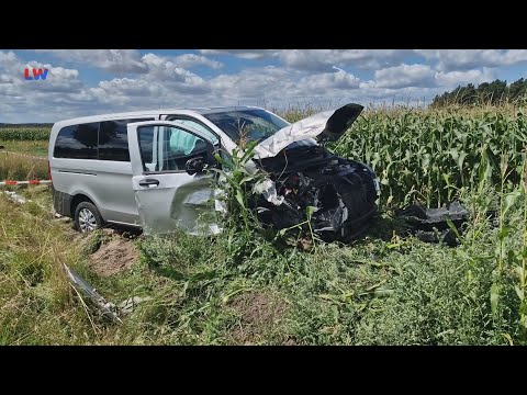 Hähnichen: Schwerer Unfall mit Polizei-Azubis - LAUSITZWELLE