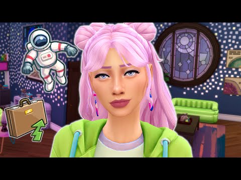 Let’s play through the Astronaut career! // Sims 4 space mission