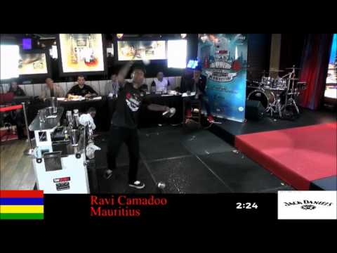 Barstylez World Flair Cocktail Championship 2017 - World Qualifying Round - Ravi Camadoo